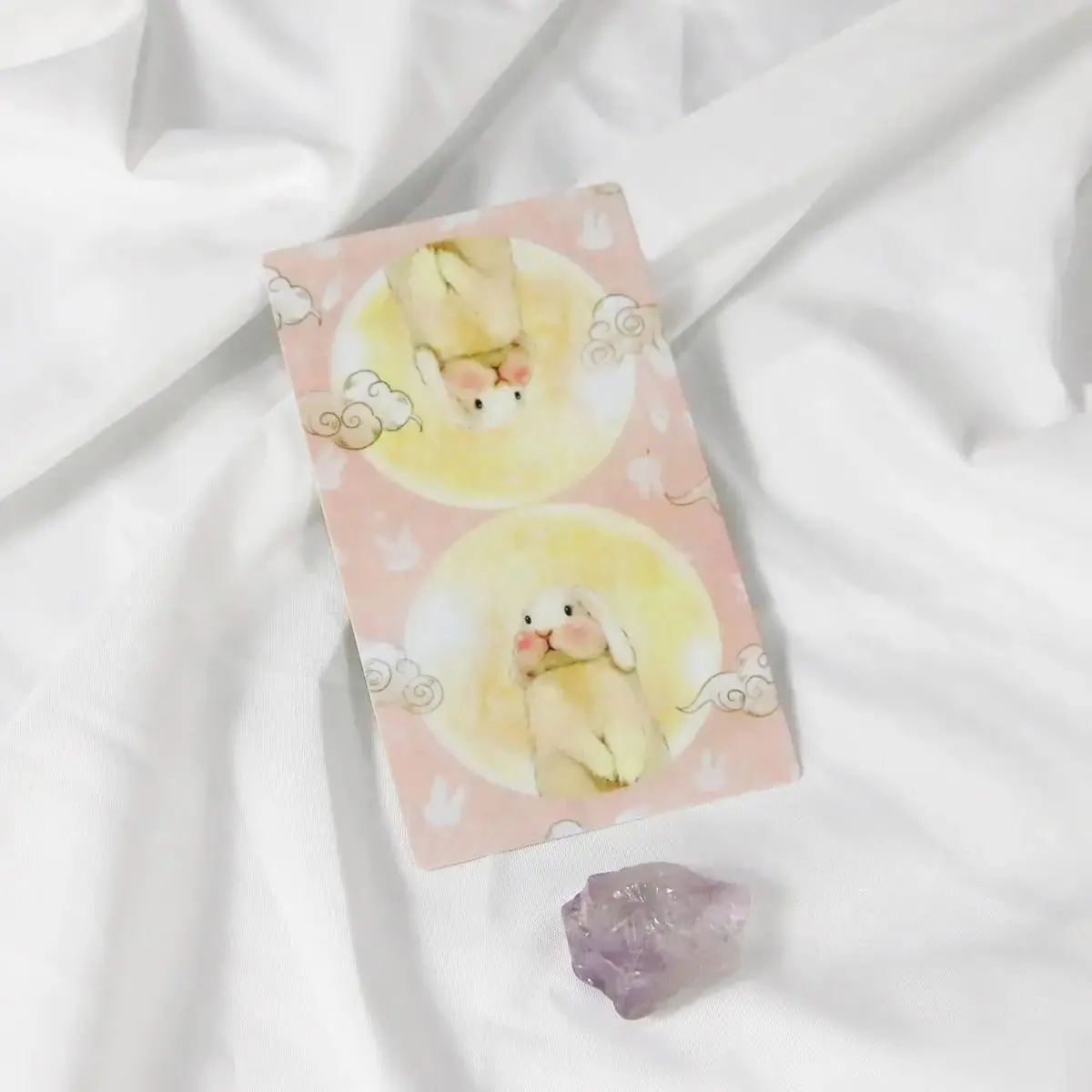 Chubby Bunny Tarot 12*7cm A 78-card Deck Featuring Cute Bunnies 2.75 X 4.75'' Packaging Rigid Box — image 3