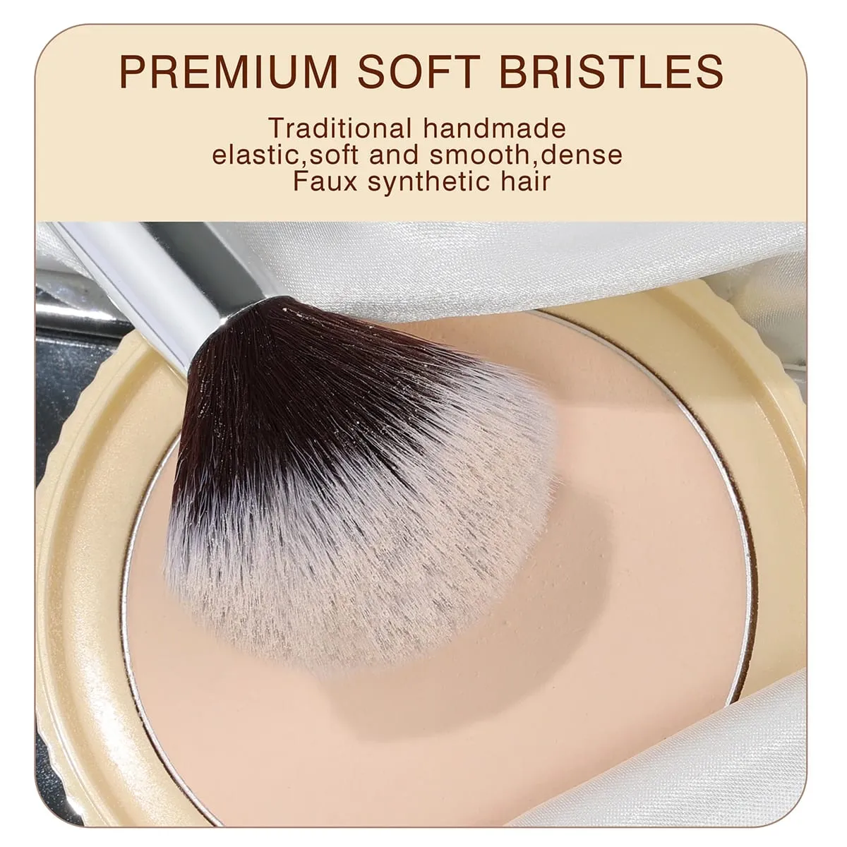 32Pc Makeup Brush Set Cosmetic Tools for Powder Eye Shadow Foundation Blush Blending Beauty Makeup Brush Kit for Makeup Starters — image 3