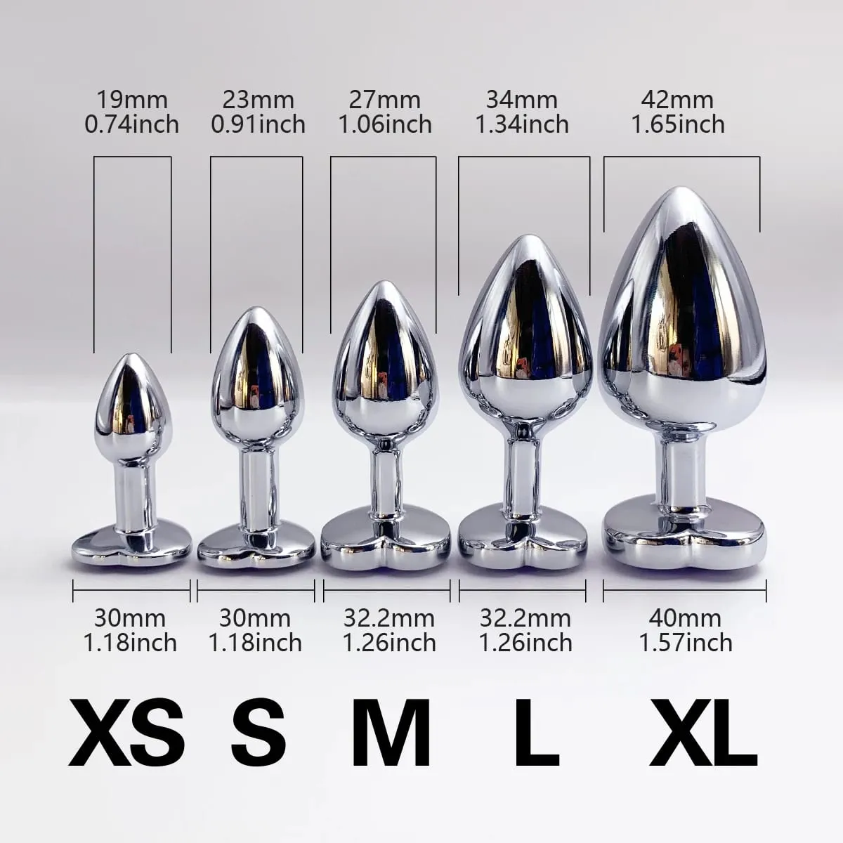 Metal Anal Plug for Women Men Couples Butt Plug Butt Toy Adult Game Masturbator Anal Sex Toy for Adult — image 3