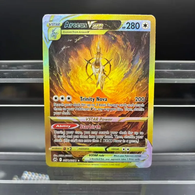 DIY Collection Cards Psyduck Salamence Crobat Mewtwo ex EN Self Made Single Card Classic Game Anime Card Gift Toy — image 9