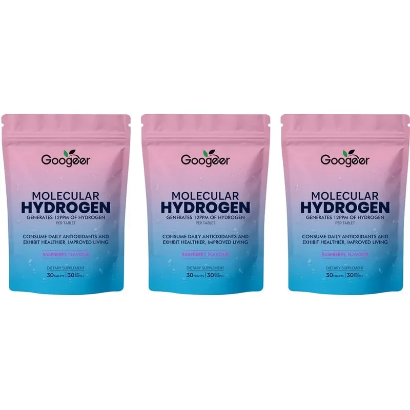 Molecular Hydrogen Water Tablets 12 PPM with Magnesium Raspberry Flavor Daily Wellness and Antioxidant Support 30 Tablets — image 9