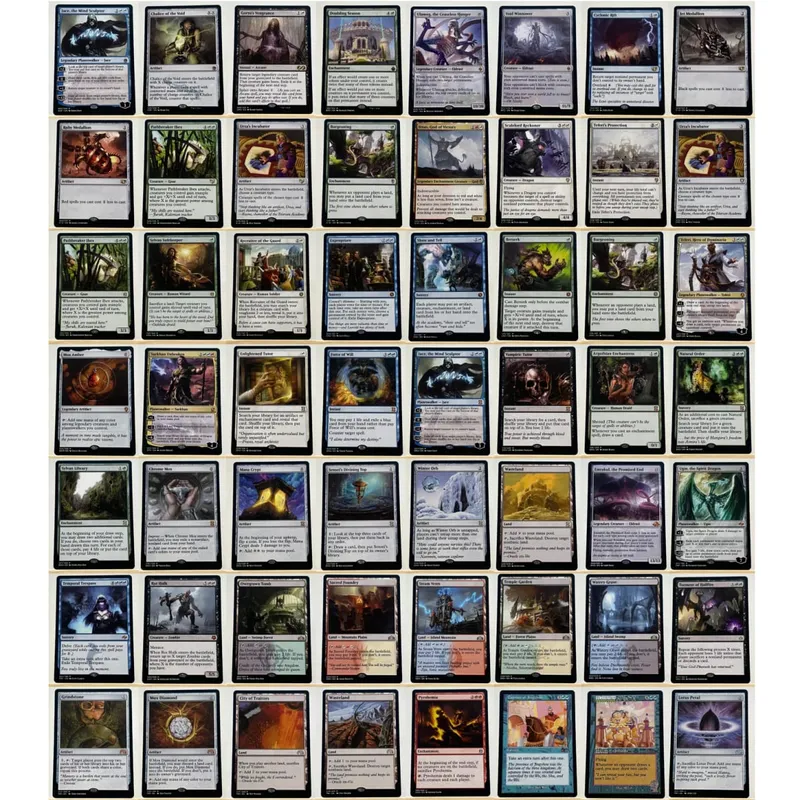 Tcg Proxy Cards Custom 56-Card Proxy Deck Set–High Quality The One Ring Complete Tabletop Strategy Card Set — image 15