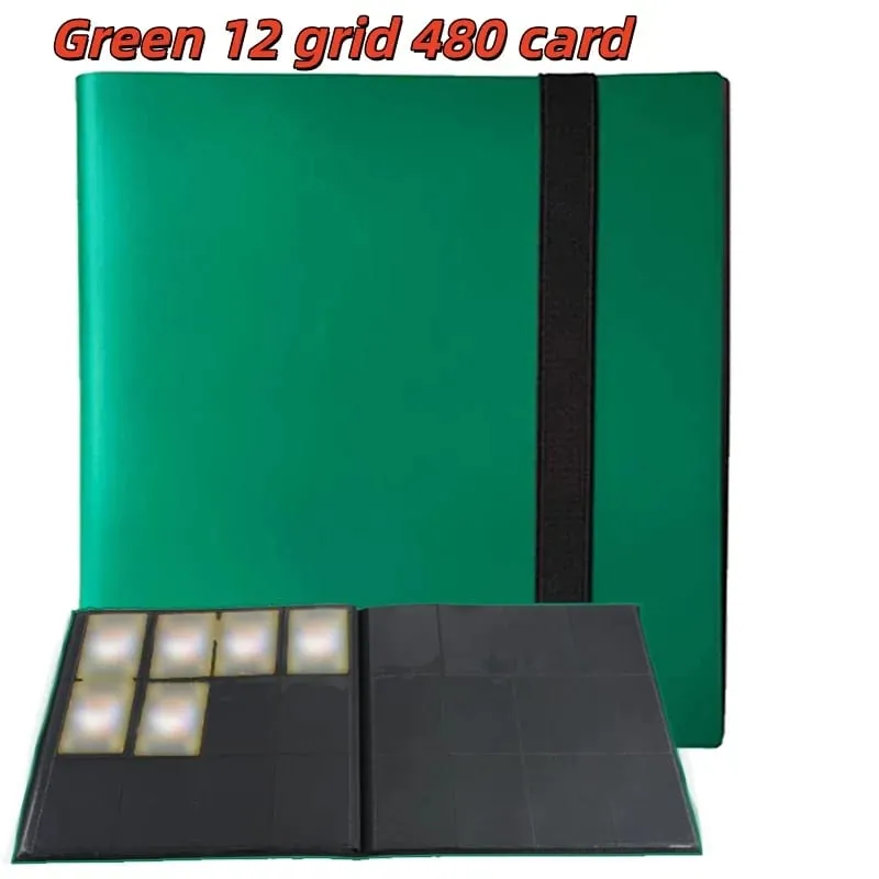 160/360/480/540 Cards Capacity Pocket Holder Binders Albums for CCG MTG Magic Yugioh Board Game Card Book Sleeve Holder — image 26