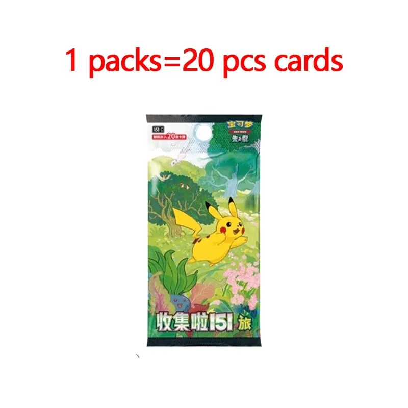 Original Genuine Pokemon Trading PTCG Cards Collected 151 Vol.2 See Supplementary Pack 151 Coin Set Collect Card Book Child Gift — image 8