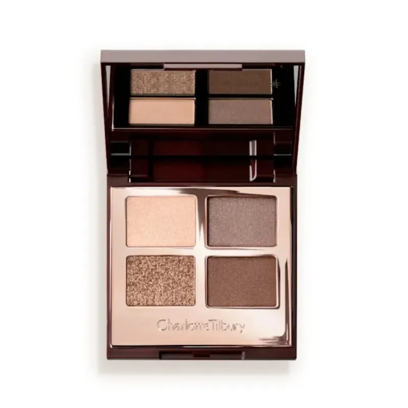 Жидкий хайлайтер Charlotte Tilbury Hollywood Flawless, увлажняющий палитру для кожи, атласно-матовый, с мерцающим металлическим финишем, макияж — image 10