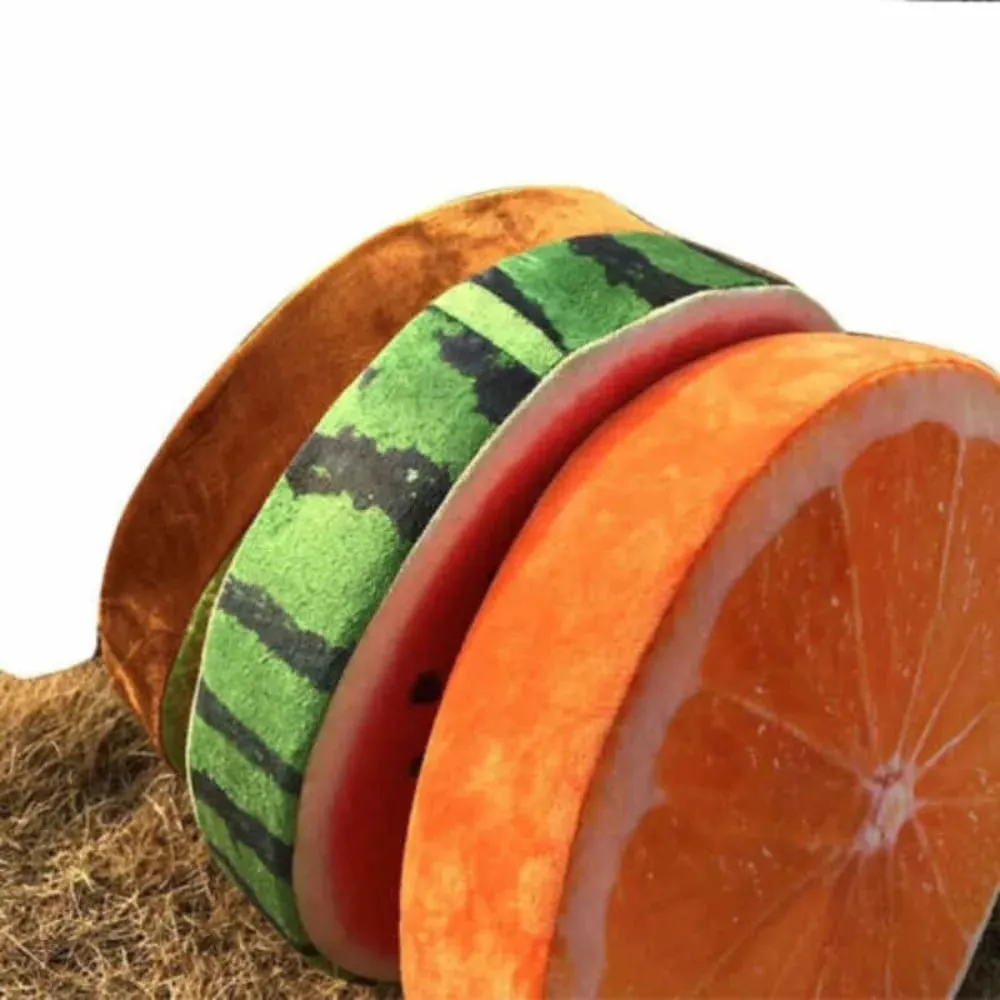Kindergarten Office Sofa Pillow Funny Round Pillow Seat Pads Fruit Seat Pads Chair Cushions — image 6