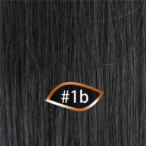 Solove Straight 6D-2 Virgin Human Hair Extensions Handmade Seamless Loop Micro Ring Hair Extensions 10-30” 50g/set Natural Color — image 8