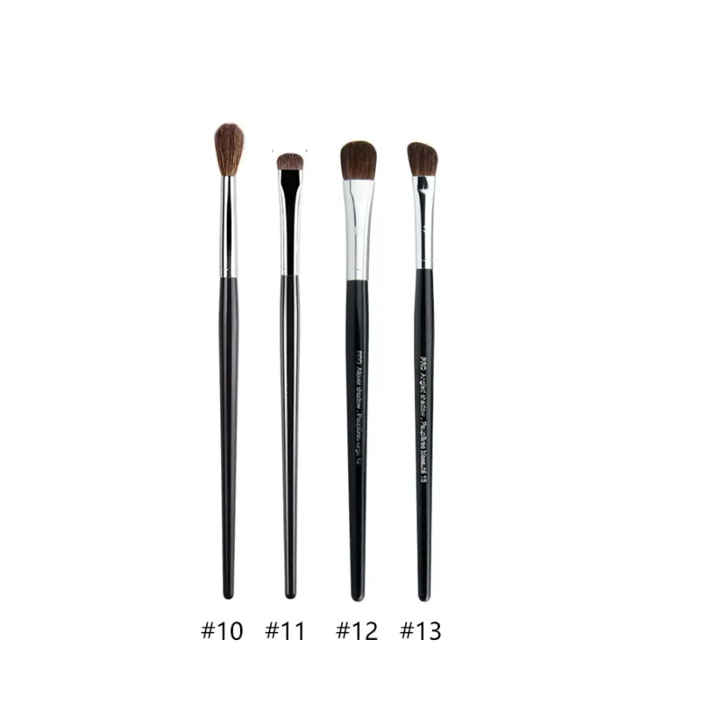 4pcs/set Pro Allover Eye Shadow Makeup Brushes Lip Brow Precision Concealer Blending Domed Crease Smudge Highlight Make Up Brush — image 8