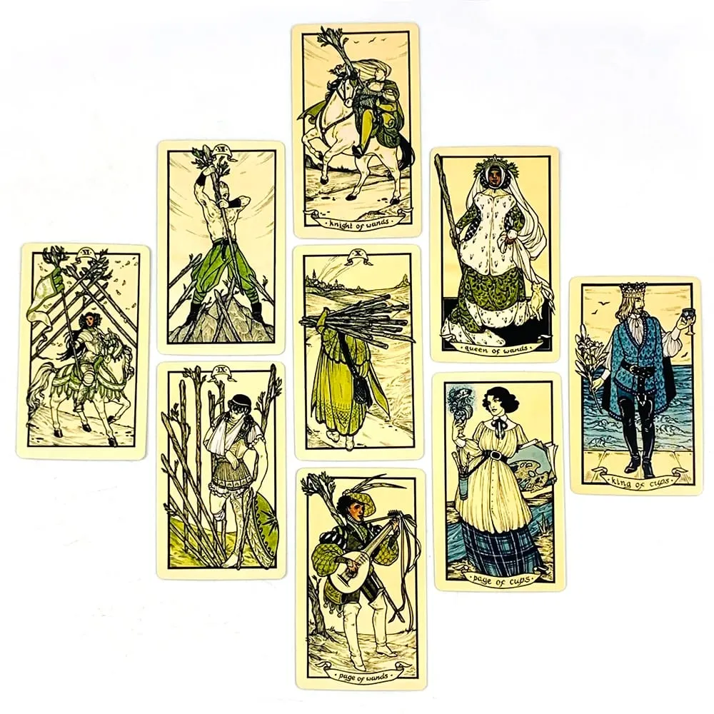 Tarot Cards Deck English Versions Prediction Divination Oracle Board Playing Card Games For Party,Camping Game Pocket Cards — image 5
