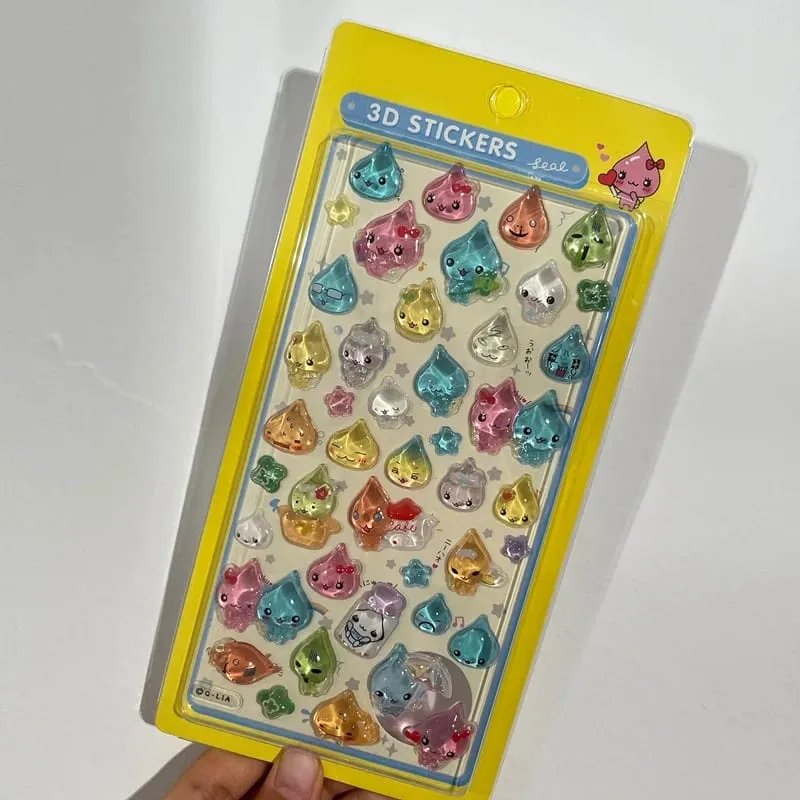 3D Stickers Cartoon Sticker Accessories Cute Stickers Seal 3d Phone Stickers Notebook DIY Stickers ボンボン ドロップシール — image 10