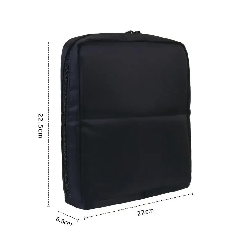 1Pcs Foldable Makeup Artist Storage Makeup Brushes Pouch Stand-up Makeup Brushes Storage Bag With Adjustable Dividers
