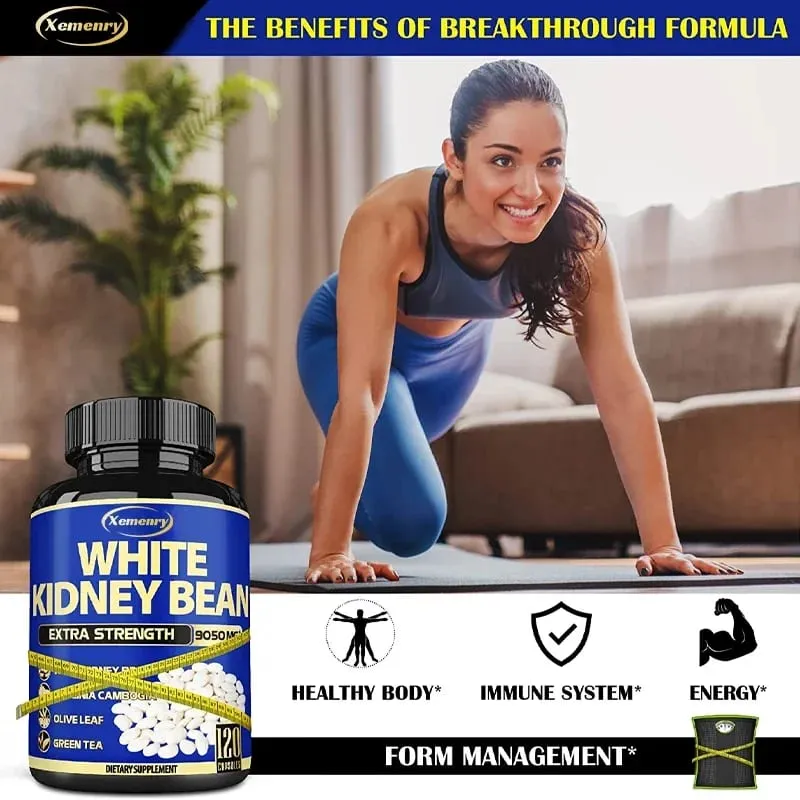 White Kidney Bean Extract - Antioxidant Anti-inflammatory Cardiovascular Health — image 6
