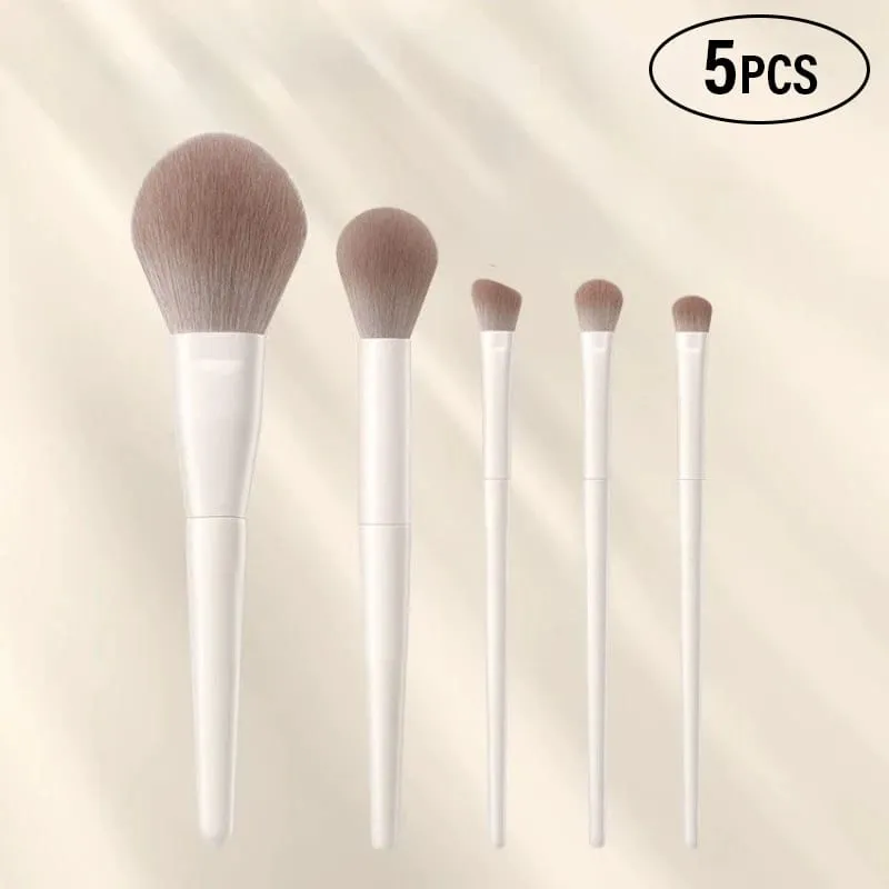 5-12PCS Professional Makeup Brushes Tool Set Eyeshadow Liner Contour Foundation Blend Brush Women Facial Beauty Cosmetics Tools