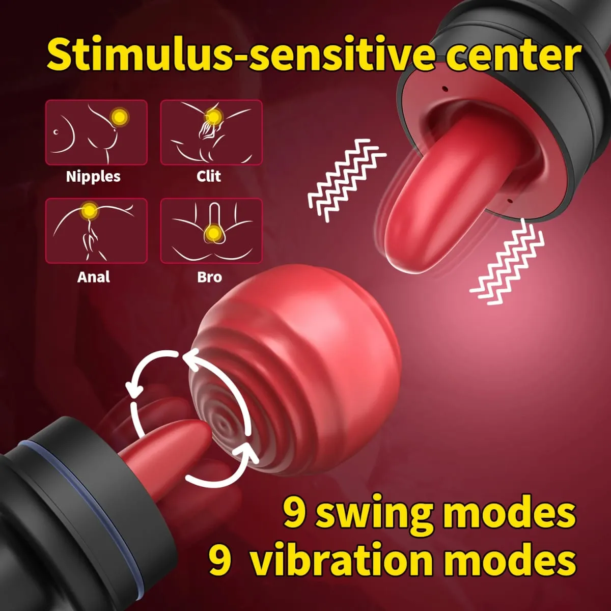 Pussy Pump Vibrator Tough Licking Sucking Toys BDSM Electric Vacuum Suck Vagina Female Sex Pump Toy Clit Nipple Sucker for Women — image 2