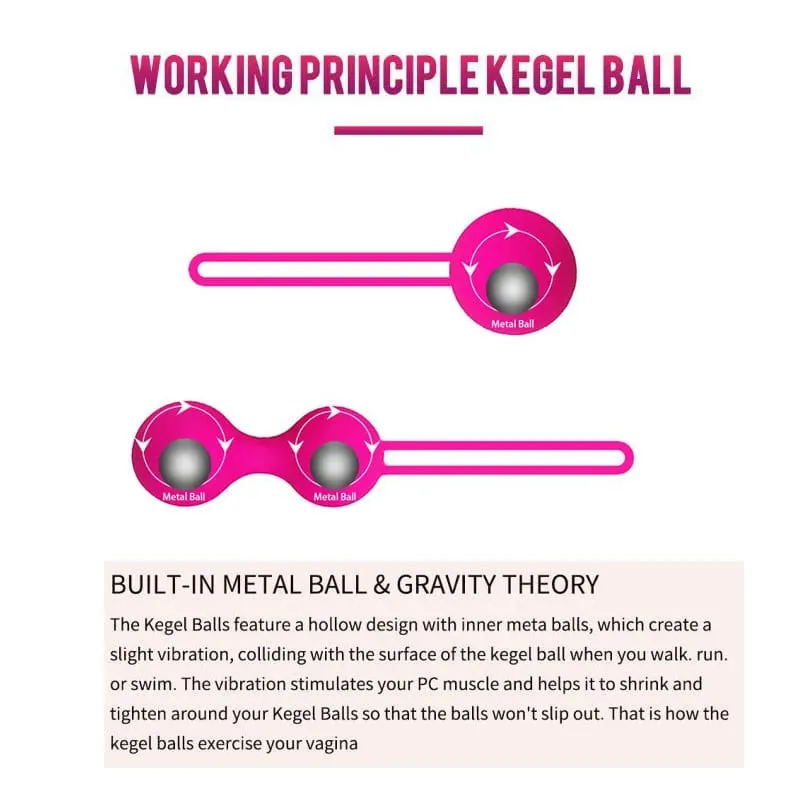 Silicone Smart Ball Vibrating Kegel Balls Private Care Vagina Tighten Exercise Machine Vaginal Geisha Ball Sex Toys for Women 18 — image 2