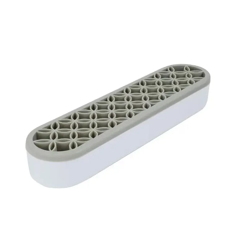 Silicone Makeup Brush Holder Stand Organizer Multifunctional Desktop Storage Rack Hole Design for Brushes Pens Pencils — image 9