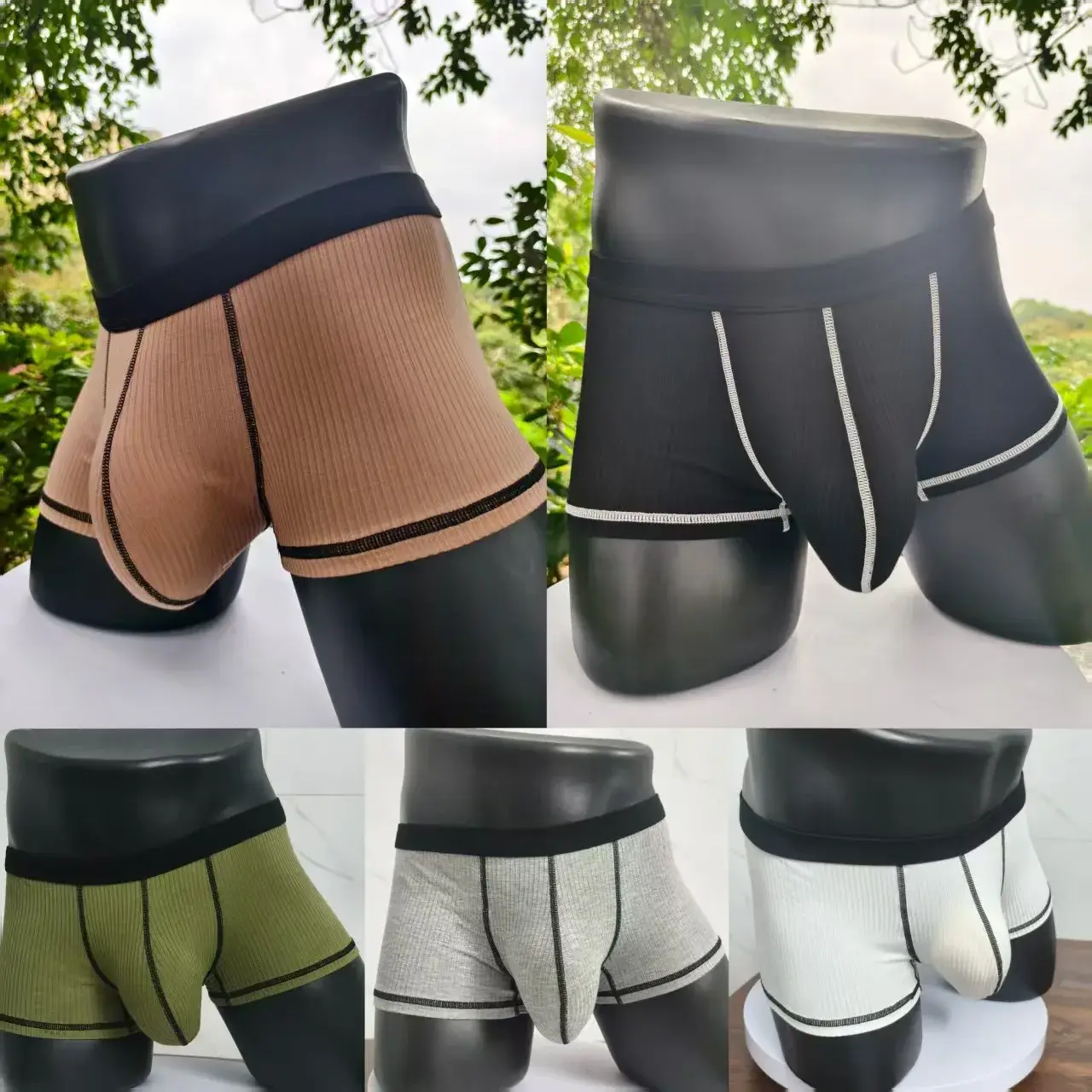 남성 고탄력 복서 반바지 대형 주머니 통기성 빠른 드라이 스포츠 체육관 캐주얼 세련된 루즈 피트 여름 반바지 — image 2