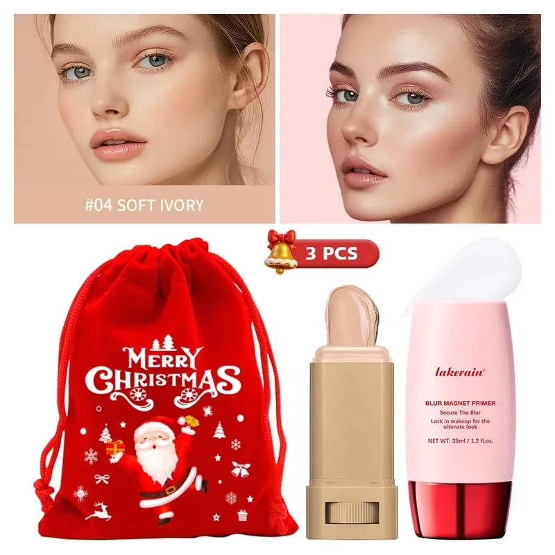 Blur Magnet Primer at Eraser Foundation Stick Long Lasting Pore Minimizing Smooth Face Makeup Oil Control Matte Christmas Gift — image 3