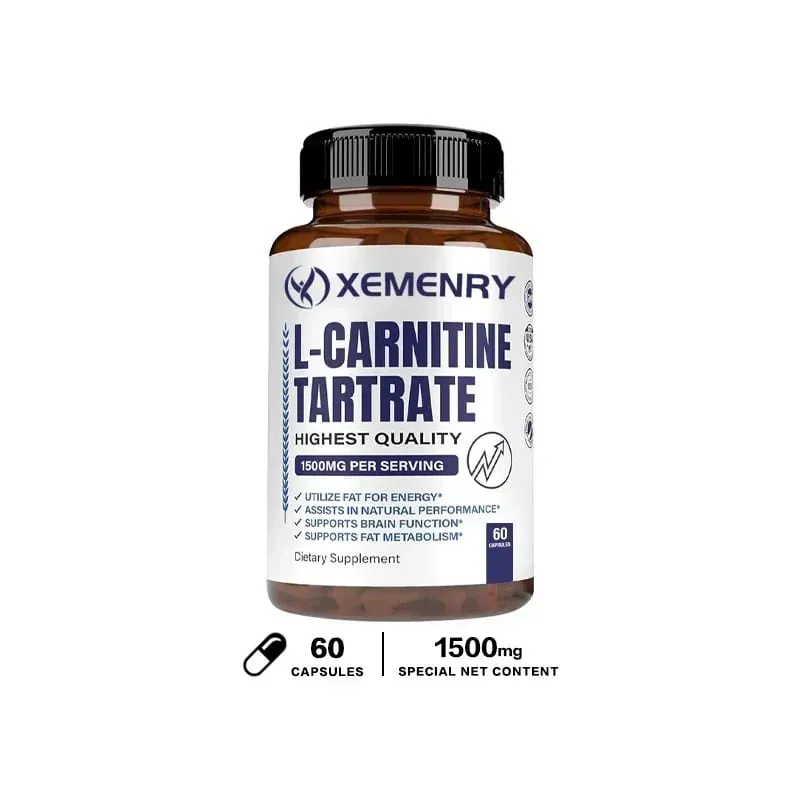 Kapsul Premium L-Carnitine Tartrate 1500 mg - Pengeluaran Tenaga Semulajadi Menyokong Metabolisme — image 8
