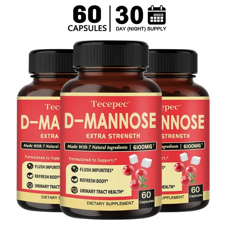 D-Mannose Urinary Tract Health Formula Contains Organic Cranberry and Dandelion To Support Bladder Health and Detoxification — image 10