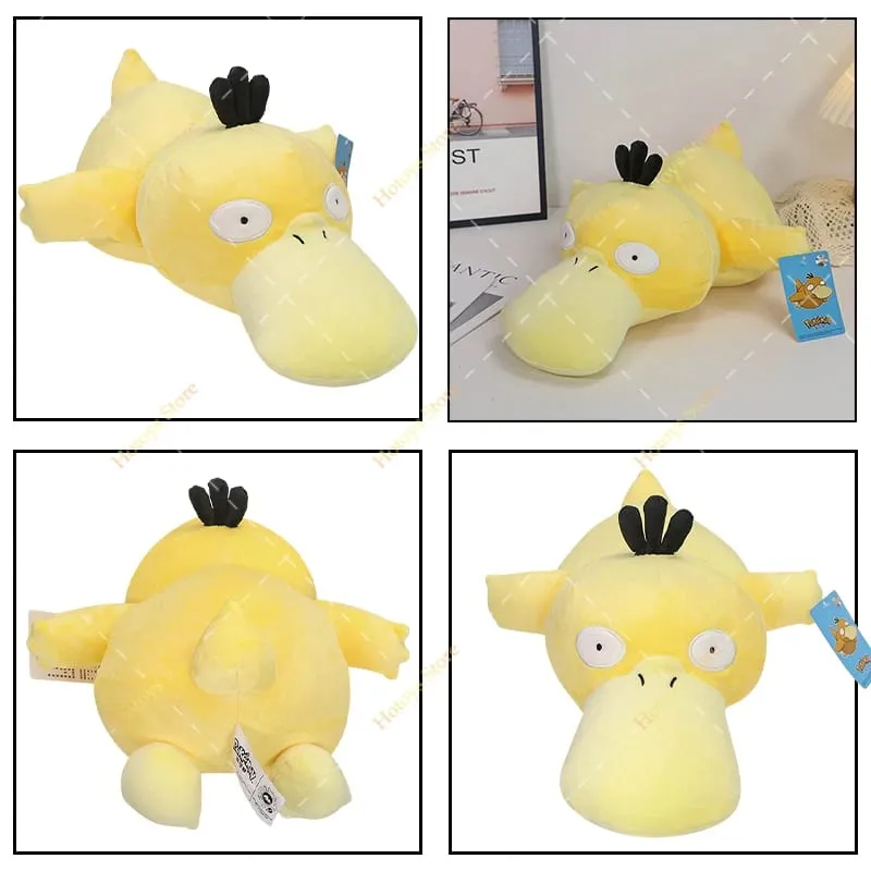 Original Pokemon Charmander Plush Pillow Toys Anime Cute Psyduck Lying Posture Soft Stuffed Animals Sofa Cushion Peluche Dolls — image 7