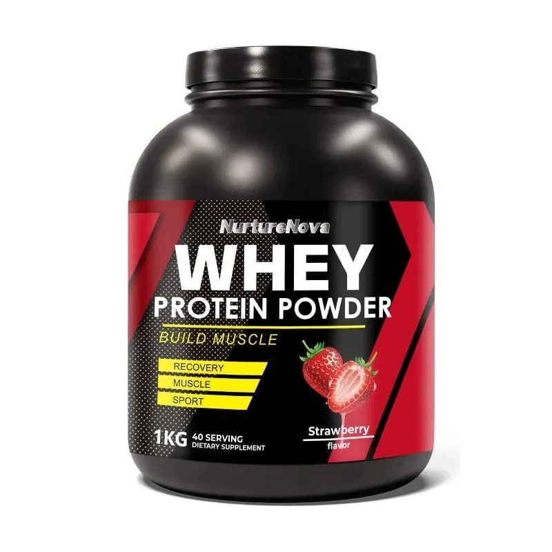 NurtureNova Whey Protein Powder Build Muscle Support and Muscle Recovery Support Sports Muscle Support for Adults 40 Servings