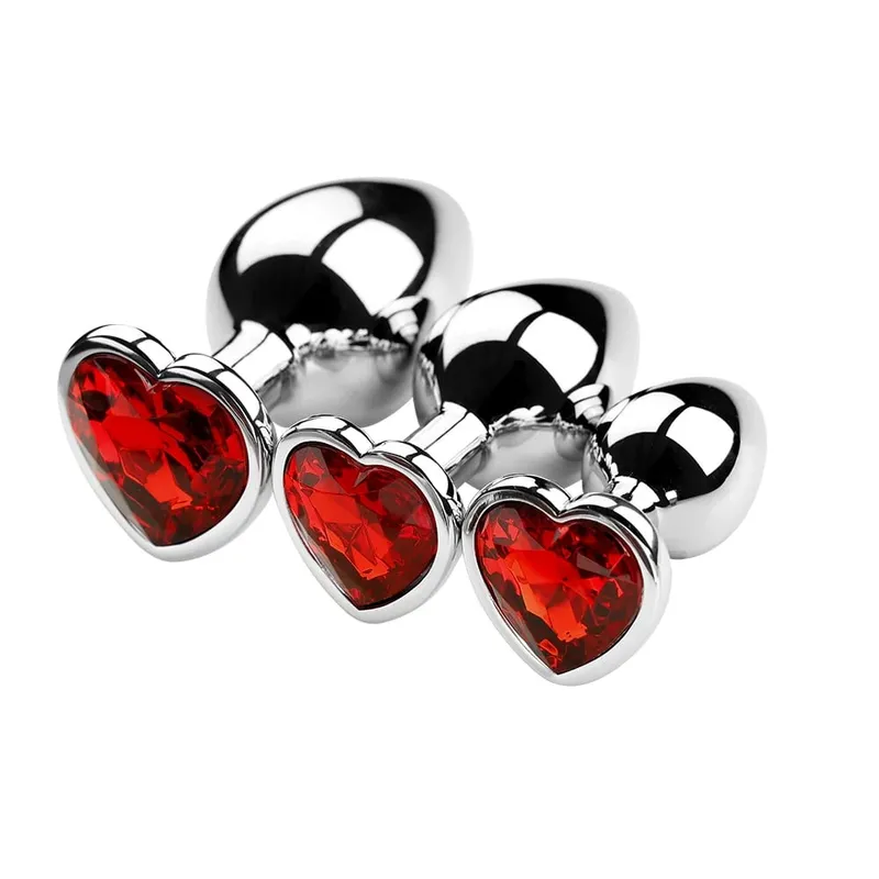 S/M/L Anal Plug Metal Sex Toys For Women Men Adult Crystal Erotic Bullet Butt Plug Stimulator Prostate Massager Adult Products — image 18