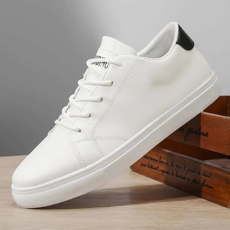 2026 Spring and Autumn Large Size New Trendy Men's Shoes Korean Style Breathable Versatile White Shoes Running Youth Casual Sports Shoes — image 8