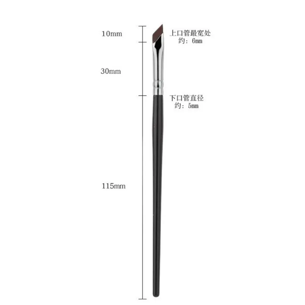 20pcs Ultra Thin Fine Angle Flat Eyeliner Brush Upgrade Blade Precision Eyebrow Liner Makeup Tool for Detailed Eyeliner with Box — image 2