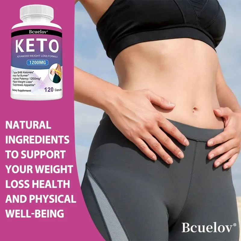 Advanced Keto Capsules Weight Management Metabolism Boost Appetite Control Energy Support Digestive Health Supplement — image 3