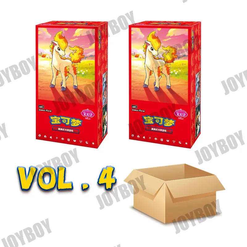 В наличии 100% оригинальные карты Pokemon PTCG Gem Pack Vol 5 Tcg Vol. на упрощенном китайском языке. Набор из 5 драгоценных камней для карточной игры, 4 подарочная коробка для коллекции — image 8