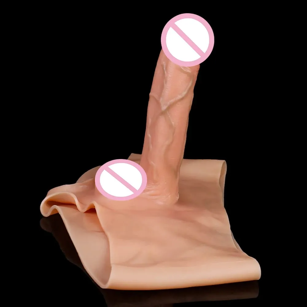 Silicone Strapon Realistic Penis Pants Wearable Solid Dildo Panties Vagina Massager Sex Toys For Women Lesbian Sexy Tools — image 5