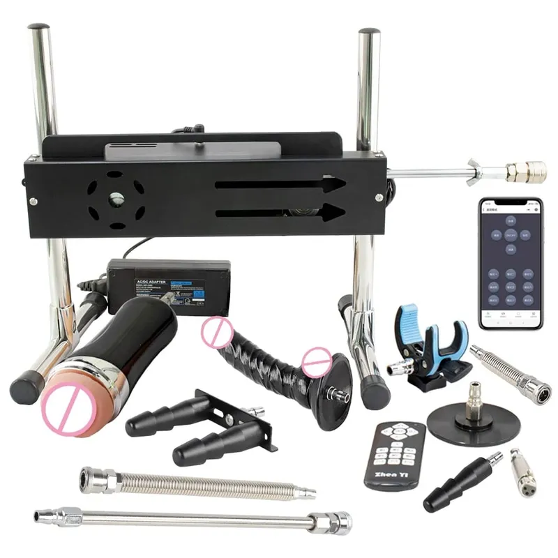 App & Wired & Wireless Control Turbo Gear Powerful Sex Machine with Dildo Sex Toys for Adults Masturbation Sex Product — image 15