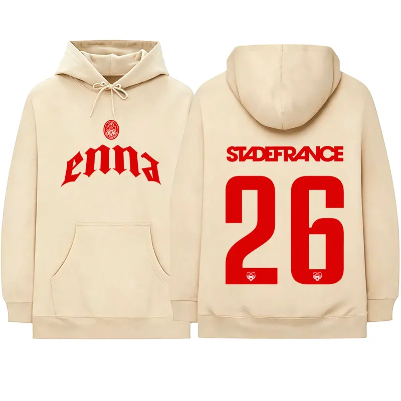 Rapper PLK Stade De France 2026 Tour Hoodies Men's Clothing Fashion Hip Hop Pullovers Fleece Long Sleeves Oversized Sweatshirts — image 12