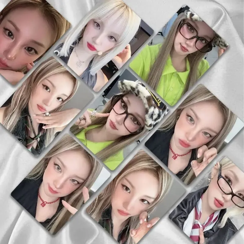 55Pcs Song Yuqi Laser Lomo Cards SOLO HD Print Collectible Photo Ideal Gift for Kpop Fans — image 2