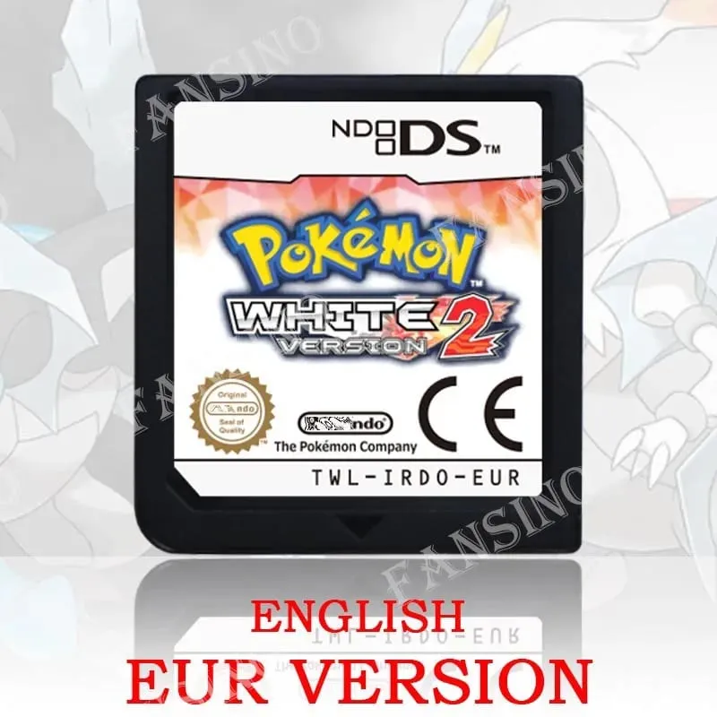 (USA EUR AUS) Pokemon Black White 1/2 Version High Quality Authentic 1:1 Replica DS Video Game Cartridge For DS 2DS 3DS Console — image 22