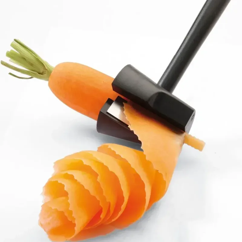 1pc Portable Vegetable Spiralizer Slicer Handheld Peeler Stainless Steel Spiral Slicer for Potatoes Kitchen Cutter Tools — image 4