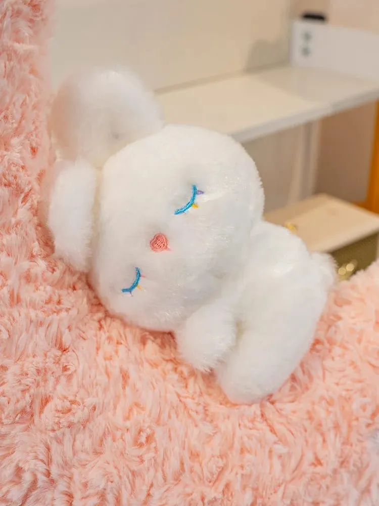 45cm Kawaii Pillow Rabbit Cartoon Star Moon Pillow Cushion Creative Happiness Soft Family Plush Toy Sofa Home Decor Plush Pillow — image 10