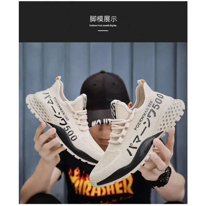 2026 Large Size Spring and Autumn New Breathable Lightweight Casual Men's Shoes Niche Trend Versatile Flat Sports Men's Shoes — image 4