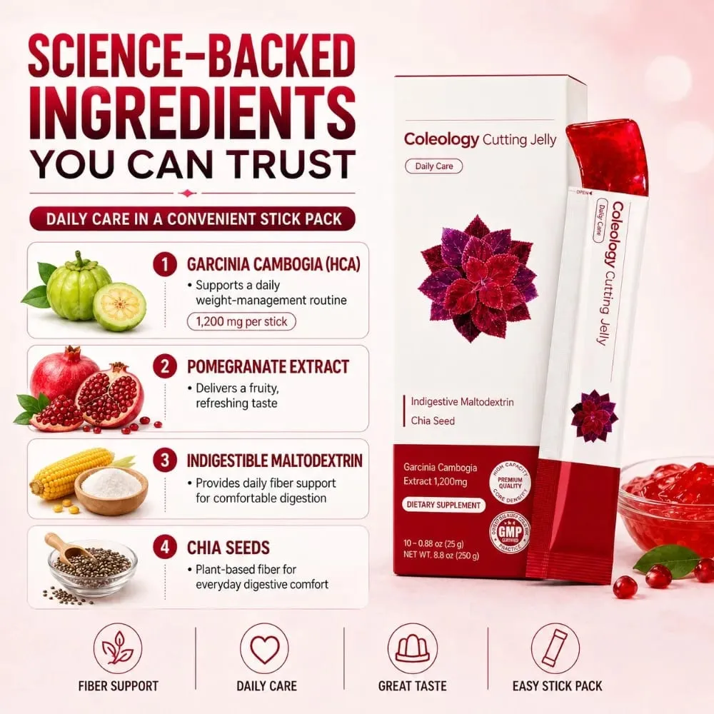 Pomegranate Jelly Sticks 25g X10 Garcinia Cambogia Chia Seed Fiber Collagen Daily Care GMP Certified Korean Dietary Supplement — image 3