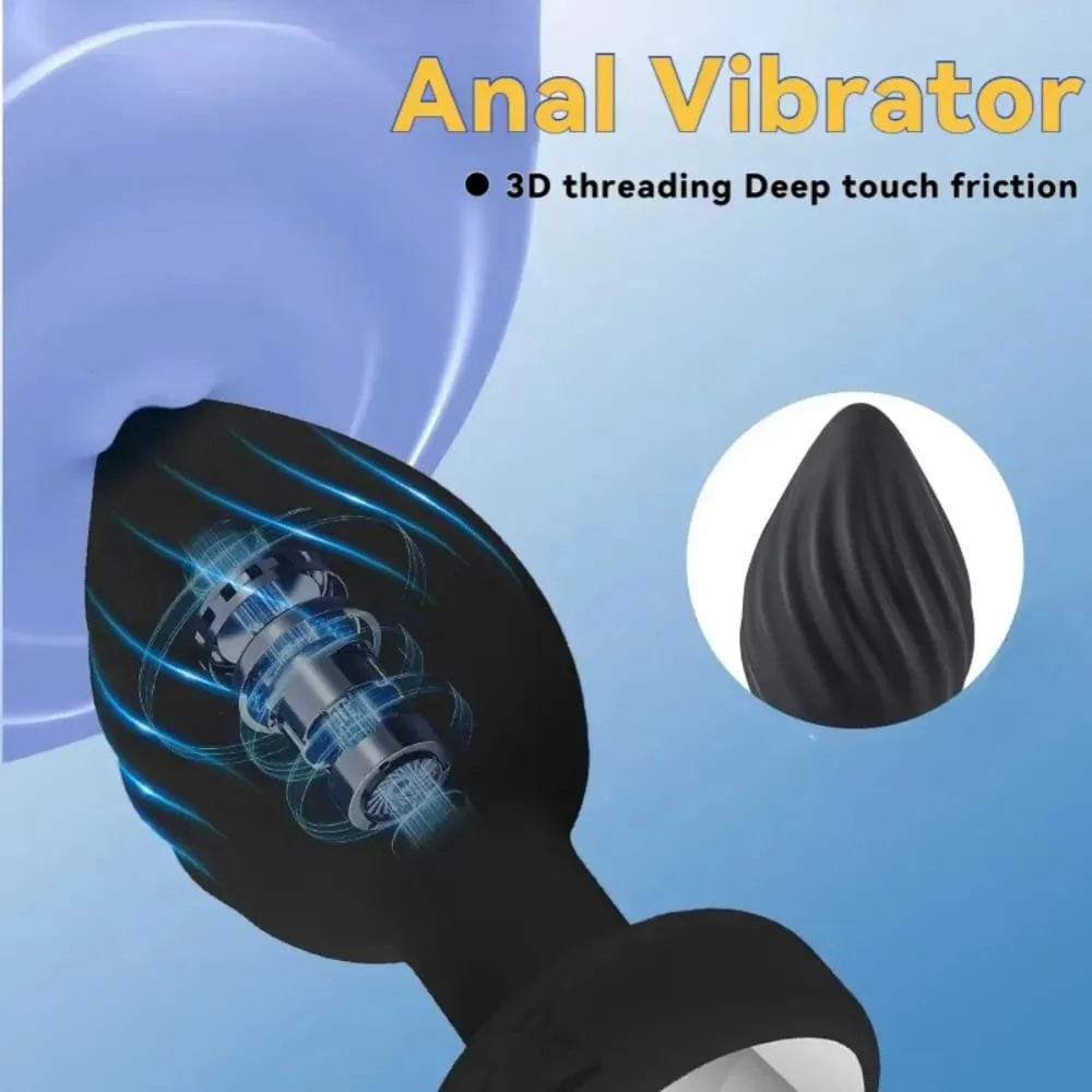 Wireless Anal Vagina Vibrator Butt Plug Men Prostate Massager Stimulator Female Masturbator Adult Sex Toys for Women Men Gay — image 2