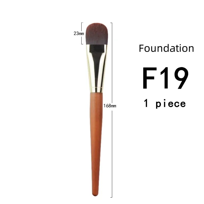 Ultra Thin Foundation Makeup Brushes Flat Top Angled Professional Face Contour Make Up Brush — image 22