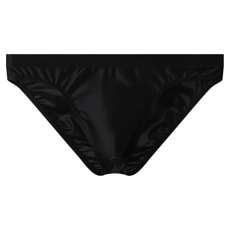 Briefs Mens Underwear Cueca Slim Nylon Panties For Man Brief Shorts Homme Ropa Solid Low Waist Underpants Male Plus Size M-XXL