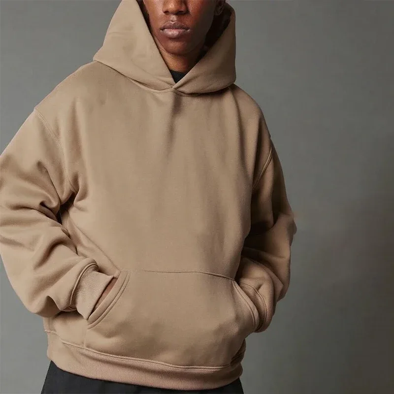 Casual Hoodies Sweatshirts Men Hooded Hoody Streetwear Brand Tops Male Fashion Tracksuit Pullover Gyms Hoodie Sweatshirt For Men — image 3