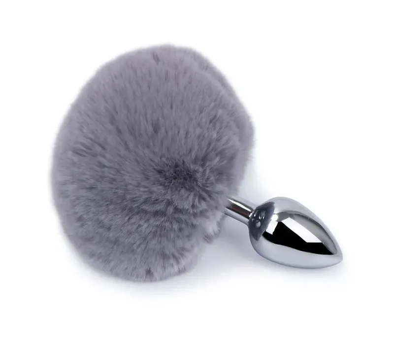 Plush Rabbit Tail Fox Tail Anal Plug Metal Butt Plug Prostate Massager BDSM Cosplay Erotic Sex Toy for Women Adults Sex Toy Gift — image 21