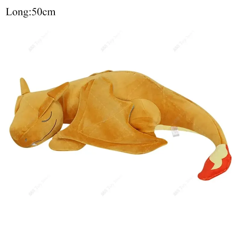 Hot Sale Pokemon Mega Charizard X Sleeping Plush Pillow Series Cute Garchomp Mew Umbreon Cubone Sofa Cushion Stuffed Peluche Toy — image 9