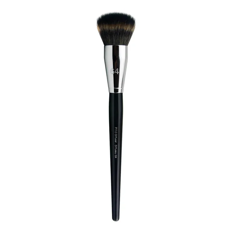 1 piece Pro Round Powder Makeup brushes Setting Make up brush Powder Contour synthetic Hair Angled Foundation wood handle — image 11