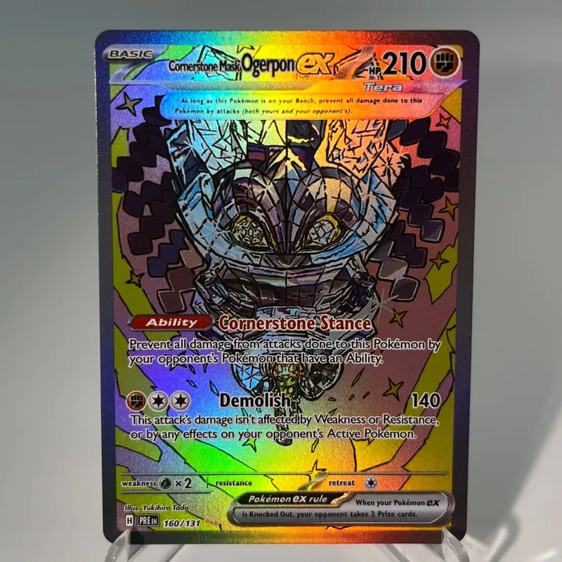 Prismatic Evolutions PKM Cards PTCG5-A GX Rainbow Umbreon Sylveon Leafeon ex Rare Collection Battle Toys Gifts for Hobbies — image 23