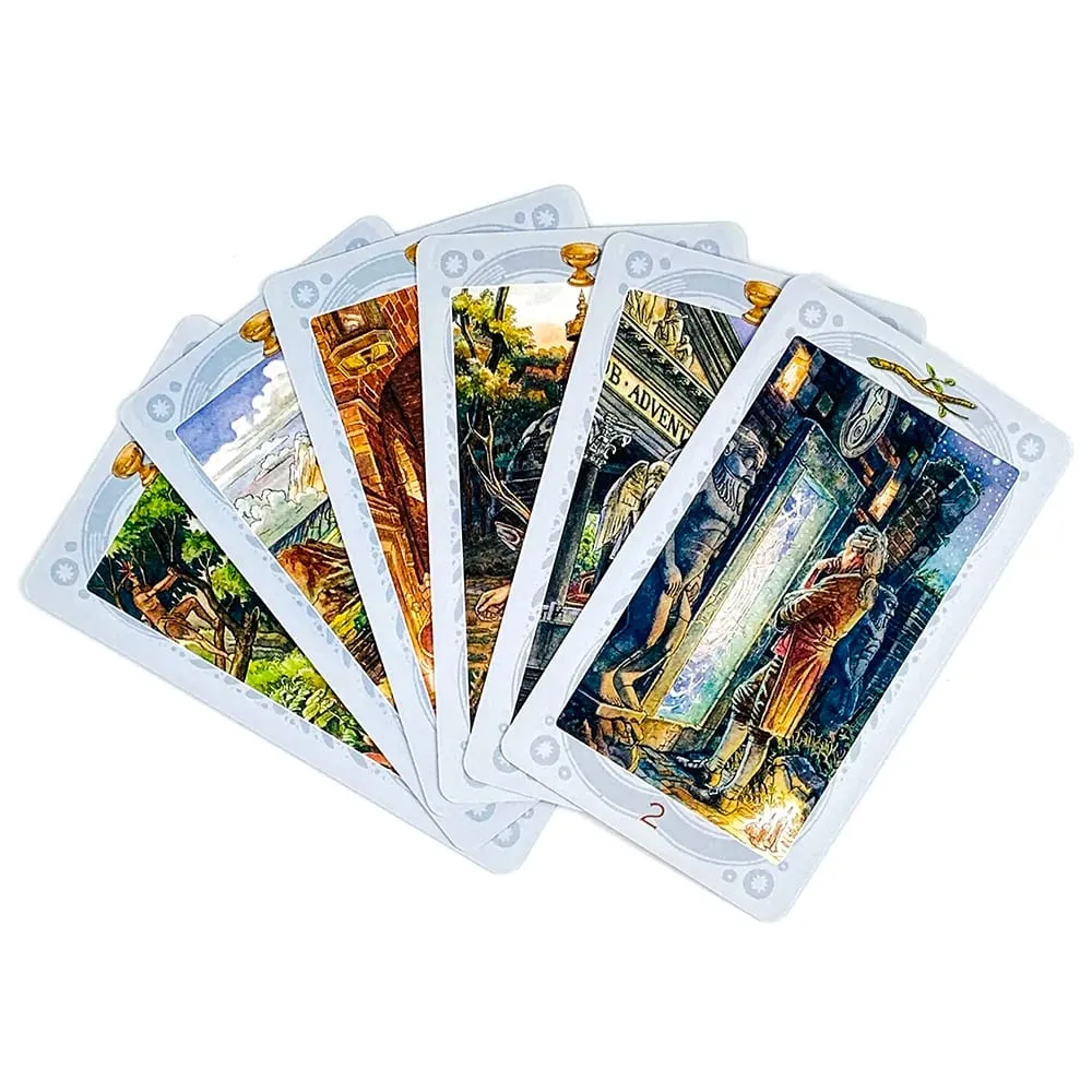 Таро Священных Мест Sacred Places Tarot Deck 78 Cards Divination Tarot Cards Classic Mystical Tarot Cards Game Party Supplies — image 5