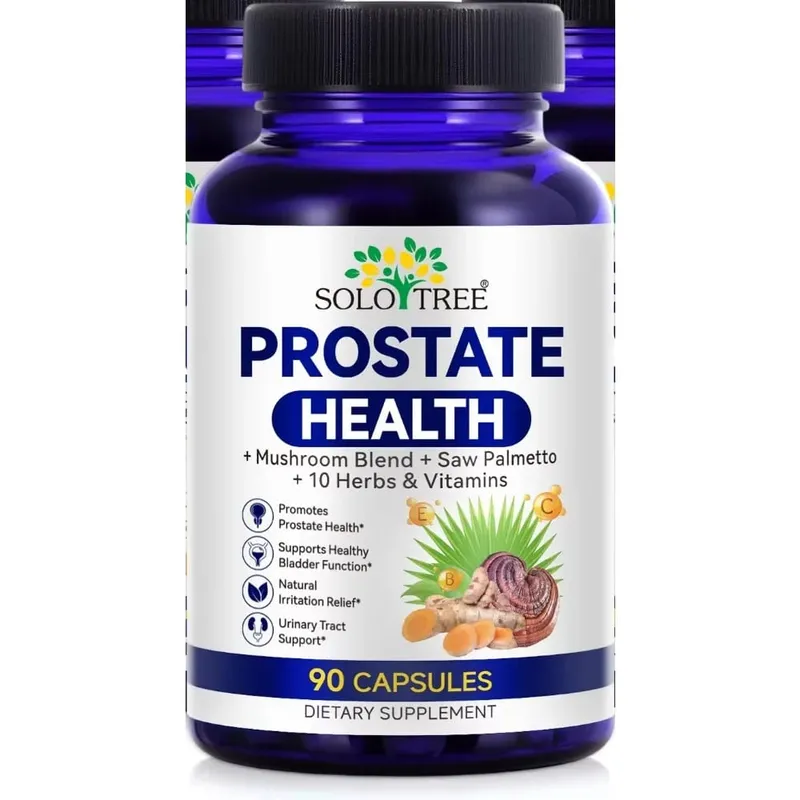 Prostate Health Capsules Saw Palmetto Reishi Nettle Turmeric For Urinary Bladder Wellness & Flow Support Men 90 Count — image 8